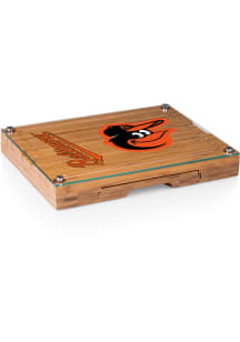 Baltimore Orioles Concerto Tool Set and Glass Top Cheese Serving Tray