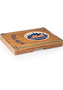 New York Mets Concerto Tool Set and Glass Top Cheese Serving Tray