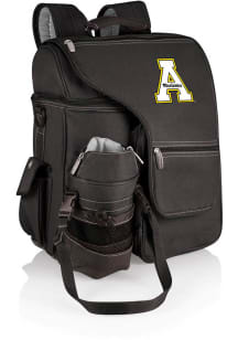 Picnic Time Appalachian State Mountaineers Black Turismo Cooler Backpack