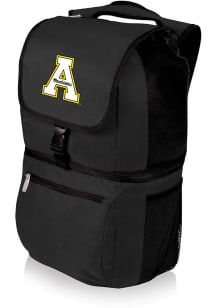 Picnic Time Appalachian State Mountaineers Black Zuma Cooler Backpack