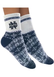 Notre Dame Fighting Irish Holiday Womens Crew Socks