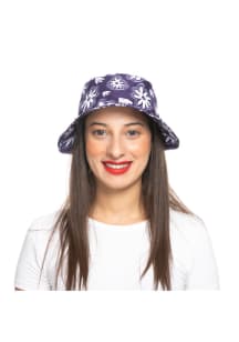 K-State Wildcats Purple Flower Mens Bucket Hat