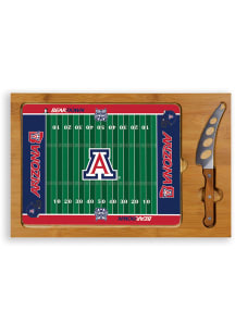 Arizona Wildcats Icon Glass Top Cutting Board