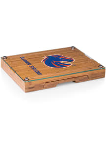 Boise State Broncos Concerto Tool Set and Glass Top Cheese Serving Tray