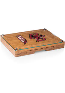 Boston College Eagles Concerto Tool Set and Glass Top Cheese Serving Tray