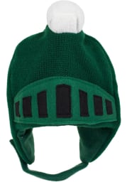 Michigan State Spartans Infant Mascot Baby Knit Hat - Green