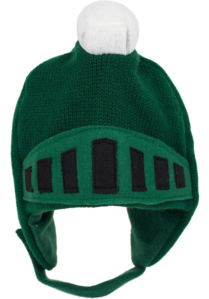 Michigan State Spartans Infant Mascot Baby Knit Hat - Green