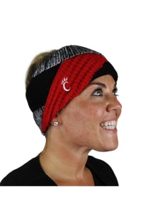 Criss Cross Cincinnati Bearcats Womens Headband - White