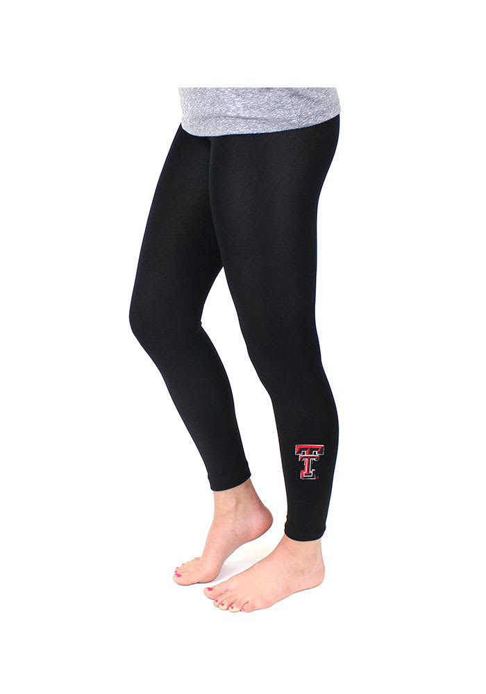 Texas Tech Red Raiders Womens Black Embroidered Pants