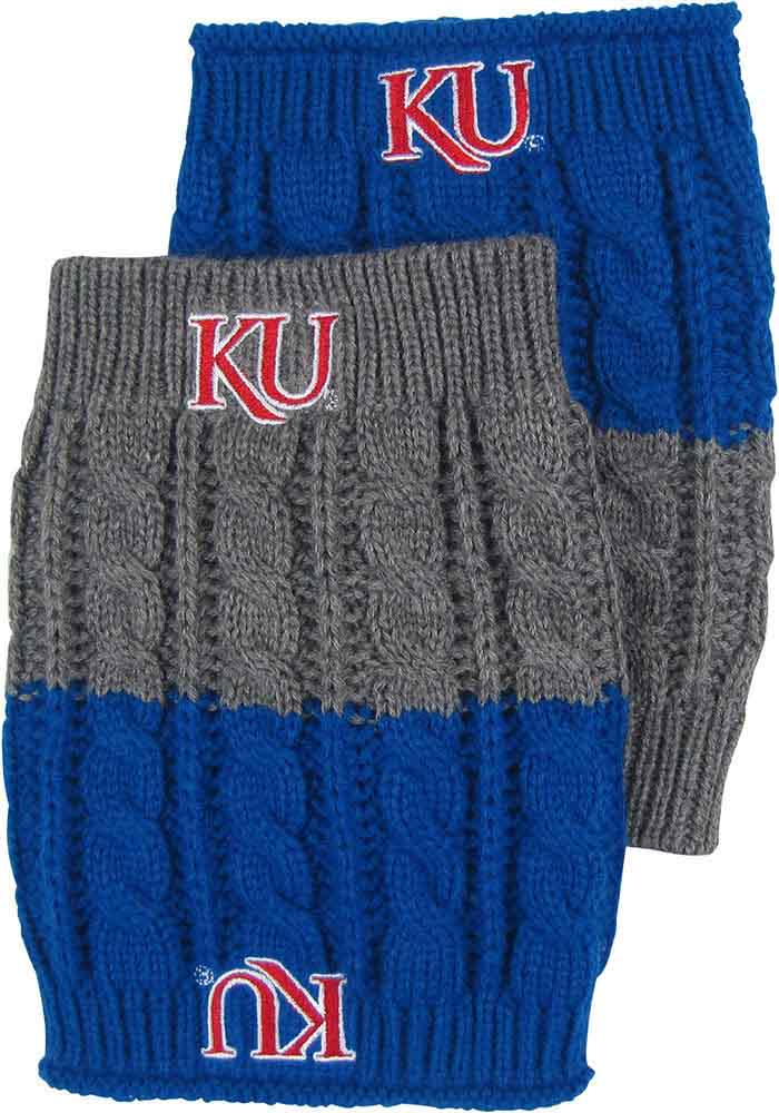 Kansas Jayhawks Knit Boot Cuff Womens Crew Socks