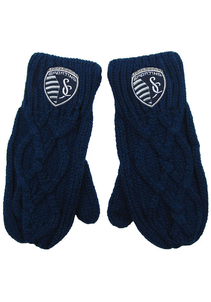 Sporting Kansas City Cable Mittens Womens Gloves