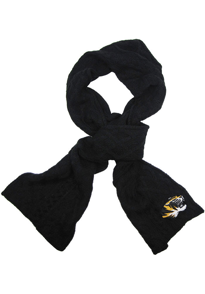 Missouri Tigers Cable Scarf Womens Scarf