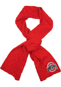 Ohio State Buckeyes Cable Scarf Womens Scarf