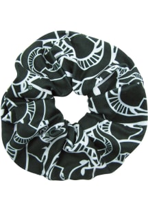 Michigan State Spartans Stacked Womens Hair Scrunchie