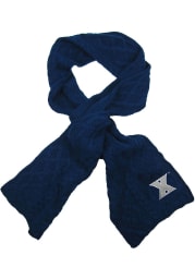 Xavier Musketeers Cable Knit Womens Scarf