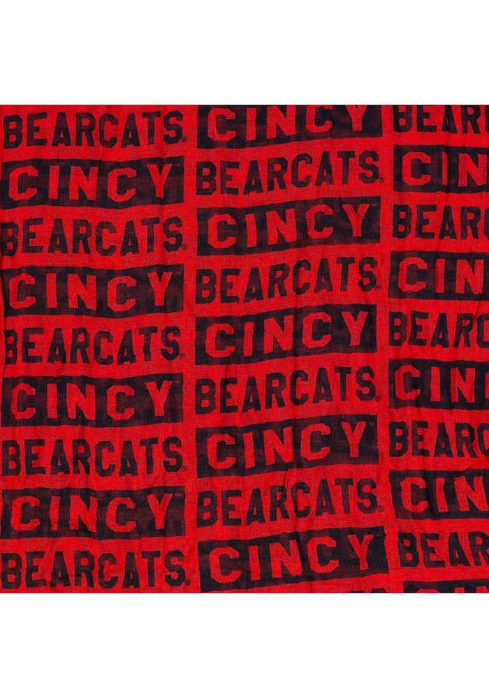 Cincinnati Bearcats Block Infinity Womens Scarf