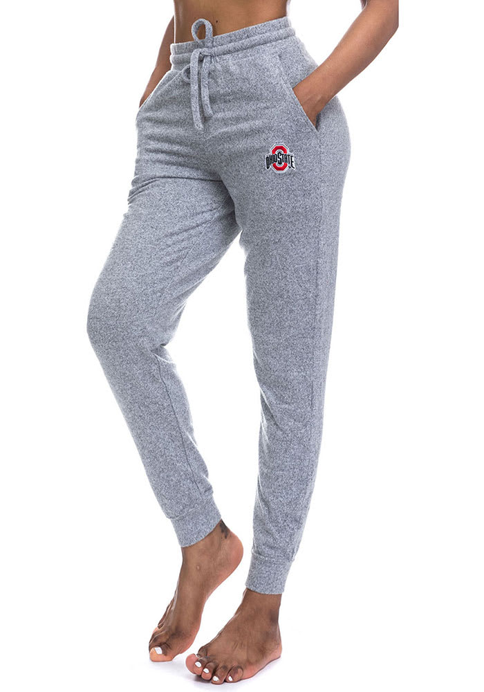 Ohio State Buckeyes Womens Sweater Jogger Grey Sweatpants