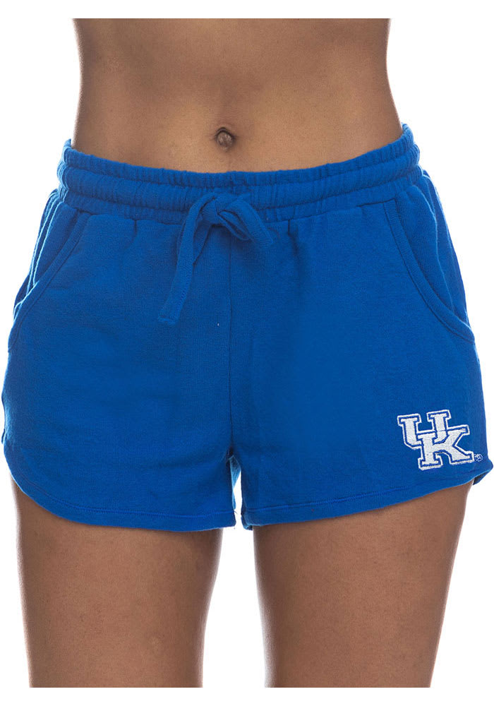 Kentucky Wildcats Womens Blue Sweater Shorts
