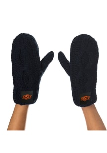 Oklahoma State Cowboys Chunky Knit Womens Gloves
