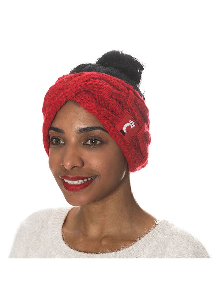 Cincinnati Bearcats Chunky Knit Womens Headband