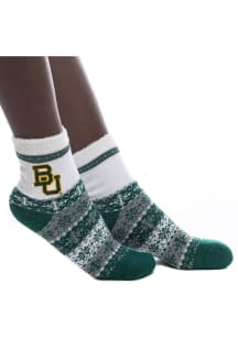 Baylor Bears Holiday Womens Quarter Socks