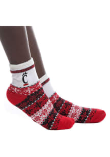 Cincinnati Bearcats Holiday Womens Quarter Socks