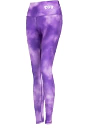 TCU Horned Frogs Womens Purple Sublimated Pants