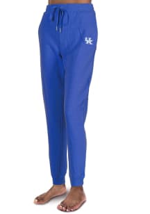Kentucky Wildcats Womens French Terry Blue Sweatpants