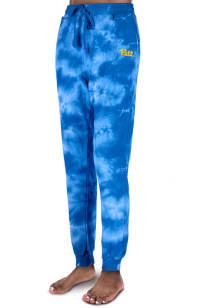 Pitt Panthers Womens Cloud Dye Blue Sweatpants