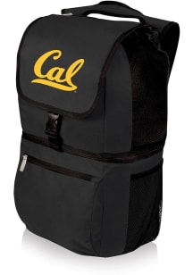 Picnic Time Cal Golden Bears Black Zuma Cooler Backpack