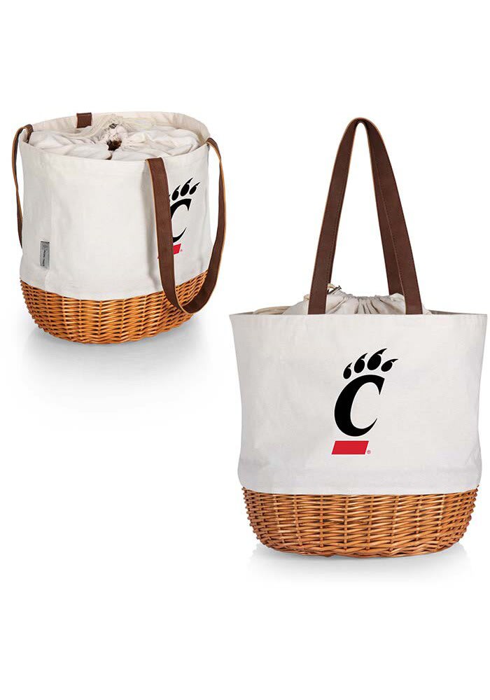 Cincinnati Bearcats Beige Coronado Basket Tote