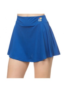 Kansas Jayhawks Womens Blue Skort Skirt