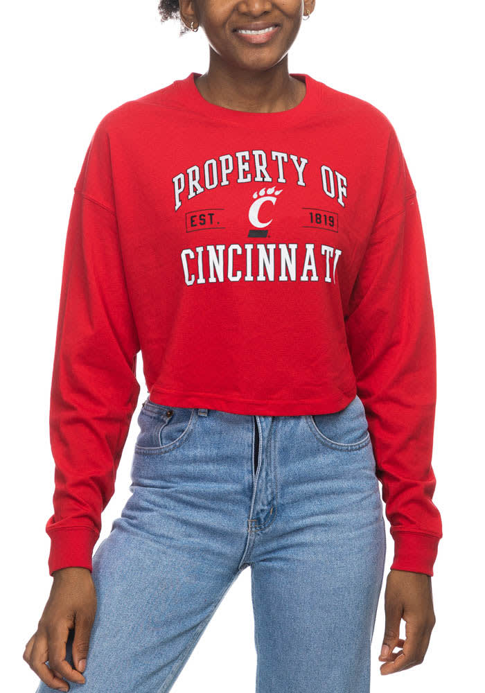 Gameday Couture Cincinnati Bearcats Womens Red Must Have Long Sleeve LS Tee