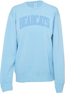 Cincinnati Bearcats Womens Light Blue Sport Crew Sweatshirt