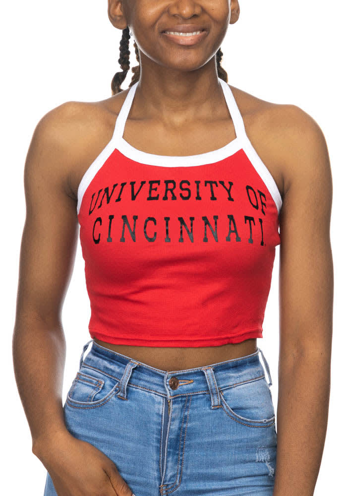Women's Fan Apparel Black Louisville Cardinals Retro Jersey Headliner Cropped T-Shirt Size: Small