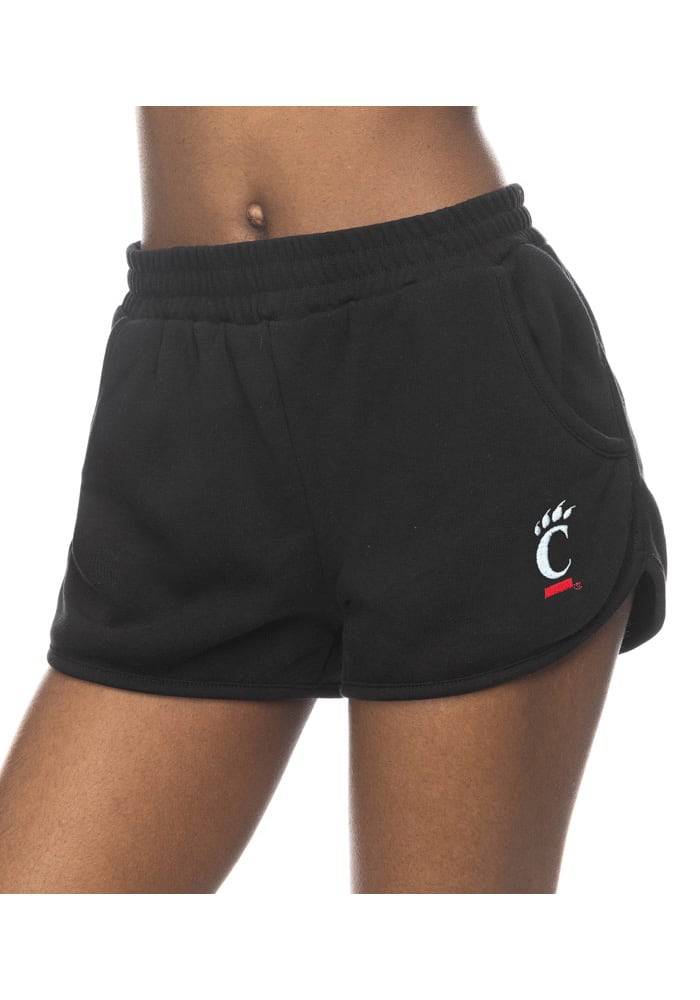 Cincinnati Bearcats Womens Black Fleece Shorts