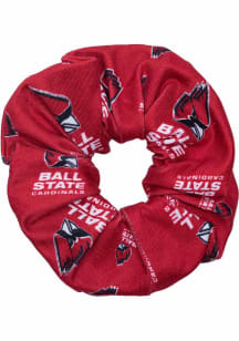 Ball State Cardinals Logo Womens Hair Scrunchie
