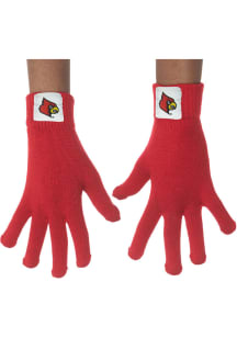 Louisville Cardinals Knit Womens Gloves