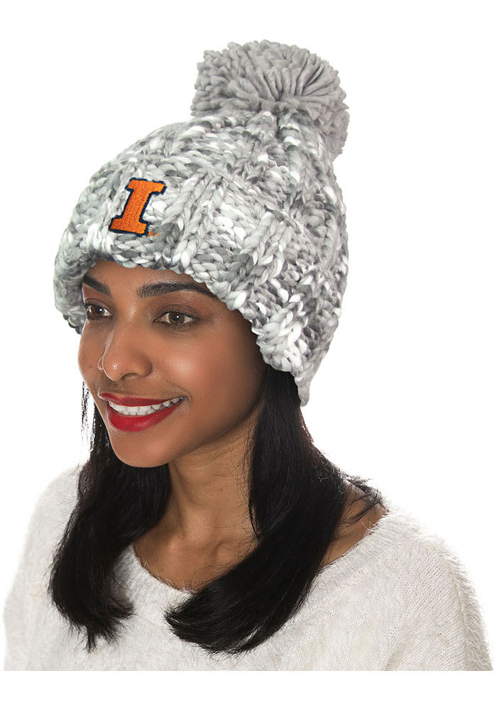 Illinois Fighting Illini Navy Speckled Beanie