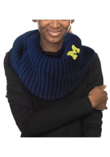 Michigan Wolverines Knit Cowl Womens Scarf