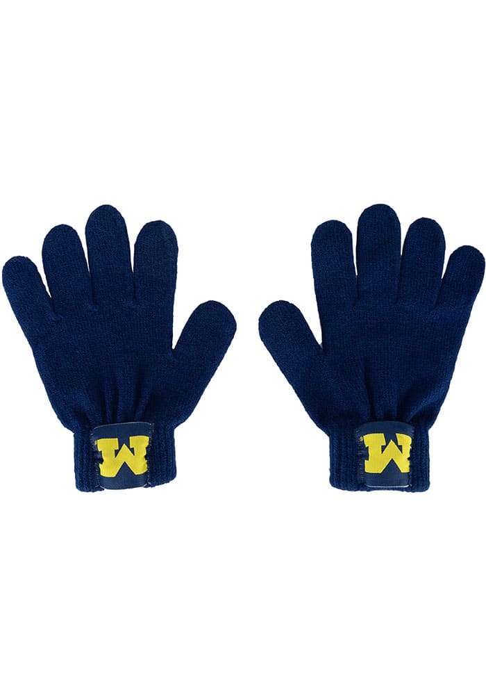 Michigan football hot sale gloves youth