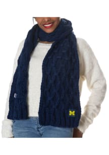Michigan Wolverines Chunky Knit Womens Scarf
