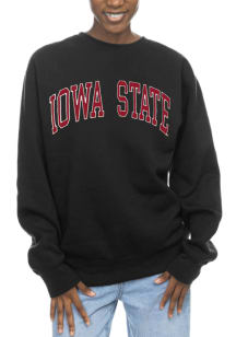 Iowa State Cyclones Womens Black Sport Crew Sweatshirt