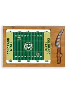 Colorado State Rams Icon Glass Top Cutting Board