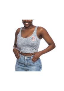 Womens Grey Ohio State Buckeyes Athletic Tank Top