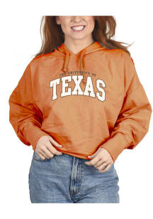 Texas Longhorns Womens Burnt Orange French Terry Hooded Sweatshirt