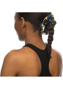 West Virginia Mountaineers Allover Print Womens Hair Scrunchie