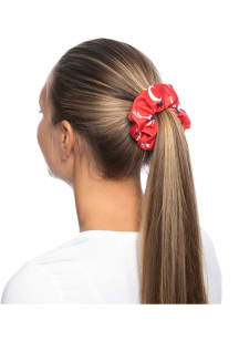 Allover Print Cincinnati Bearcats Womens Hair Scrunchie - Red