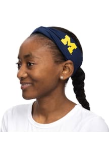 Cinch Michigan Wolverines Womens Headband - Navy Blue