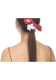 Colorblock Indiana Hoosiers Womens Hair Scrunchie - Red